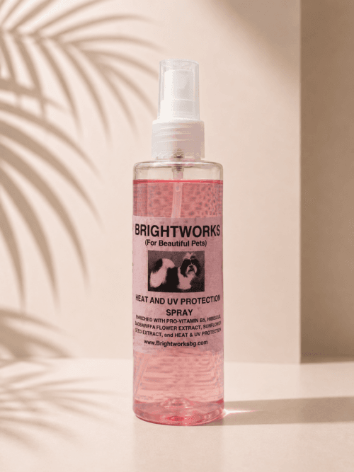 Brightworks karščio ir UV apsaugos purškiklis