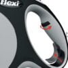 FLEXI Comfort Tape Baltas/Rožinis Pavadėlis M-5m Iki 25kg