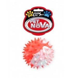 PETNOVA Žaislas Spygliuotas Guminis Kamuolys 4.5cm (Plūduriuoja)