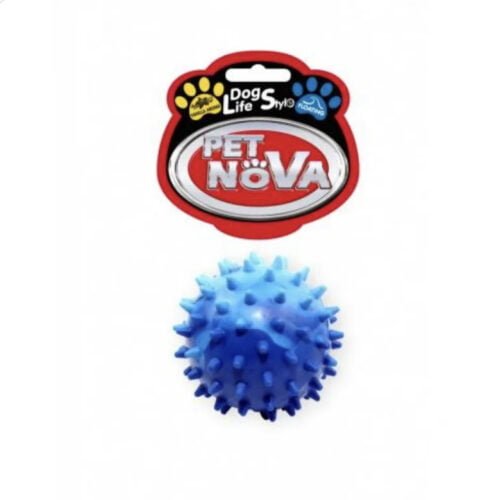 PETNOVA Žaislas Spygliuotas Guminis Kamuolys 4.5cm (Plūduriuoja)