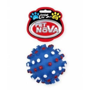 PETNOVA Žaislas Cypiantis Spygliuotas Kamuolys 8.5cm