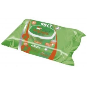 CROCI Pet Wipes drėgnos servetėlės su chlorheksidinu ir alaviju