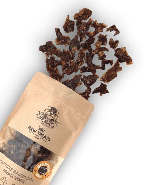 premio-snack-natural-beef-veal-perro-gato-chuche-ternera-vacuno-raw-treats-mrbones Mr.Bones džiovintas jautienos RAW natūralus skanėstas