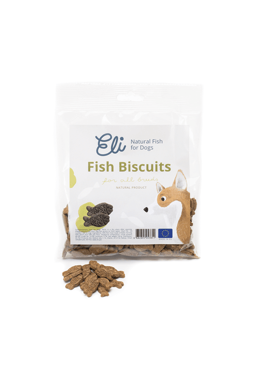 Eli žuvies sausainiai šunims 80g