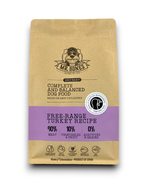 Mr.bones dry barf kalakutiena Dry BARF kalakutiena – aukštos kokybės kalakutiena