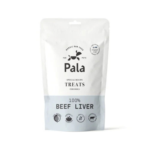 Pala skanėstai šunims - jautienos kepenys 100 g