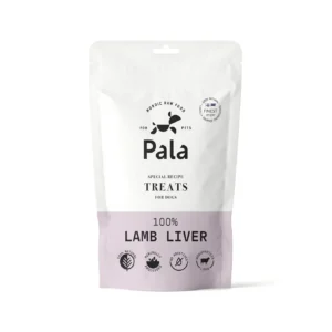 Pala skanėstai šunims - ėrienos kepenys 100 g