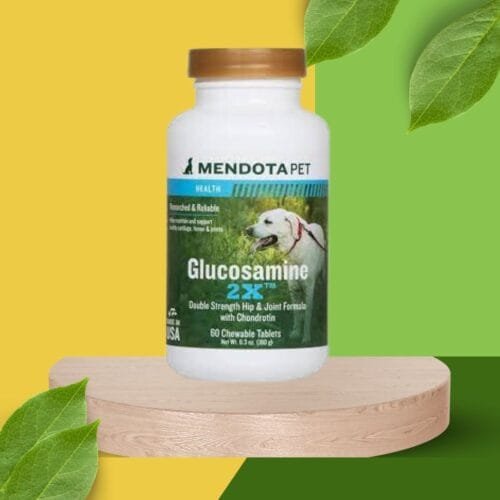 Mendota Pet Retrieve gliukozaminas 2X, 60 tab. Mendota Pet Retrieve gliukozaminas 2X, 60 tab.