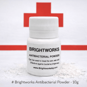 Brightworks antibakteriniai milteliai šunims ir katėms, 10 g