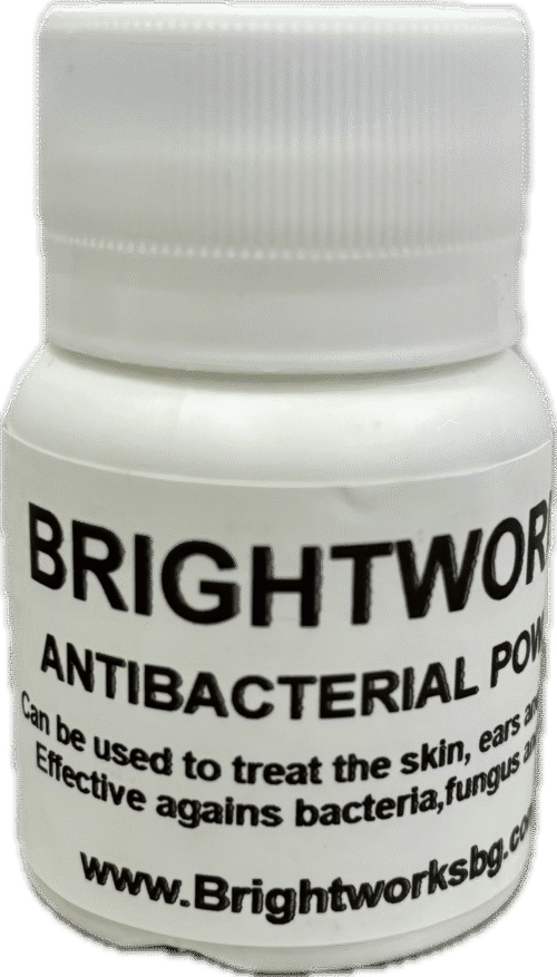 Brightworks antibakteriniai milteliai šunims ir katėms, 10 g Brightworks antibakteriniai milteliai šunims ir katėms, 10 g