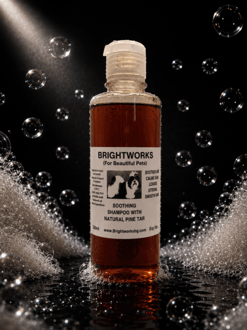 Brightworks raminamasis šampūnas su natūralia pušų derva šunims